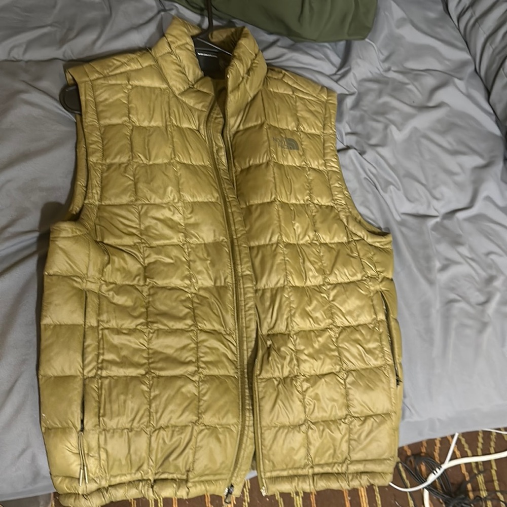 Mens down vest from North Face